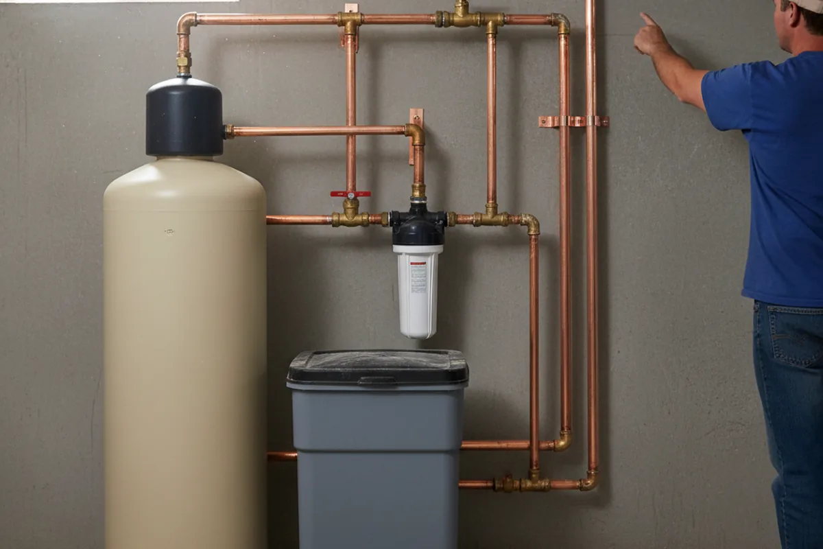 Whole-house water treatment system installed in Windsor Heights